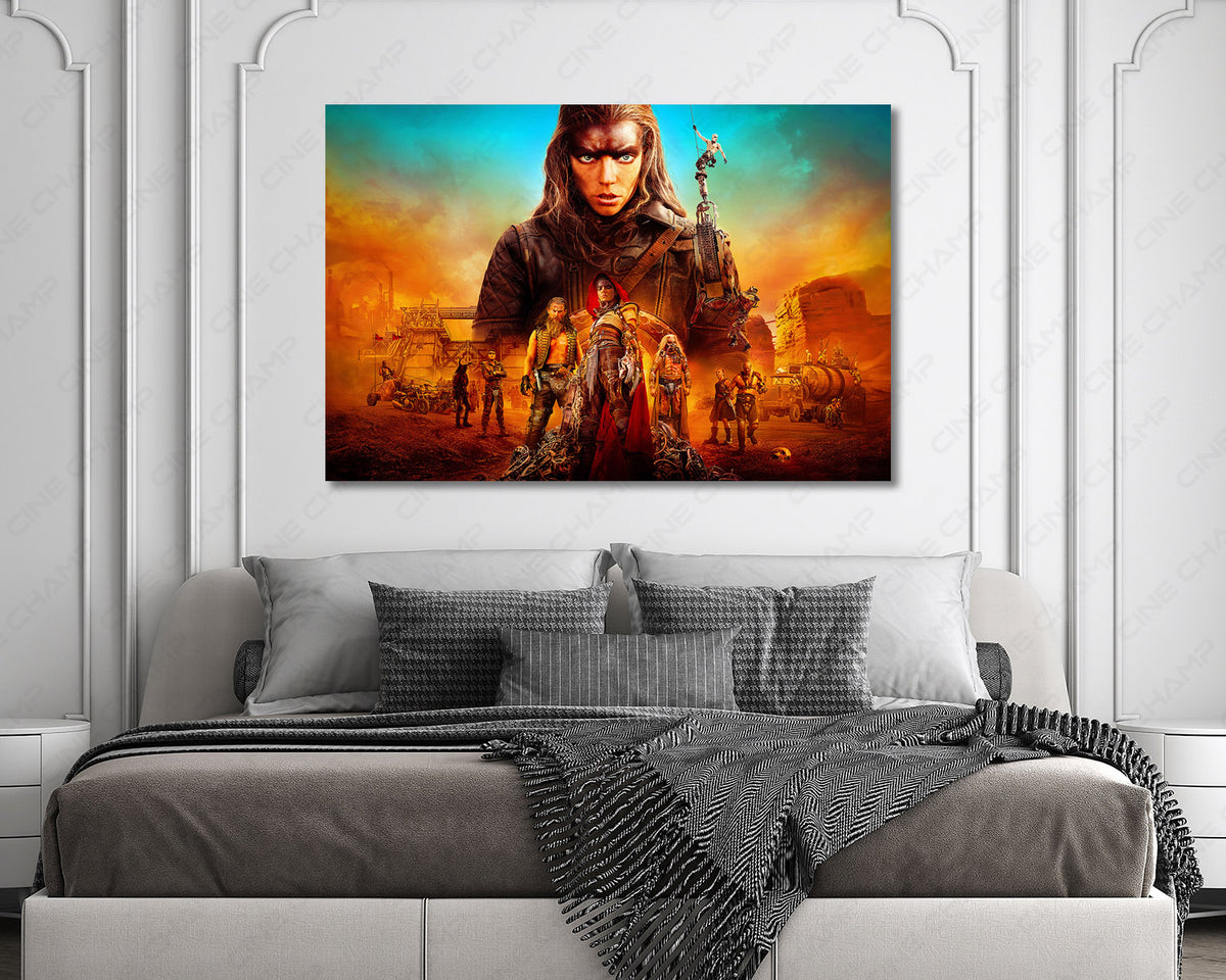 Furiosa: A Mad Max Saga Canvas Epic Mad Max Wall Art