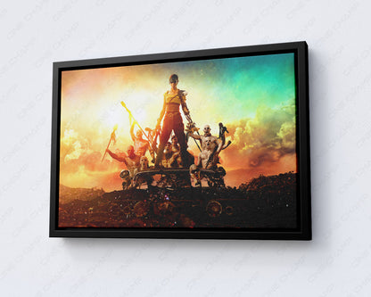 Furiosa Mad Max Canvas Print A Mad Max Saga Movie Wall Art