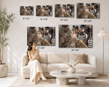 Elodie Yung Canvas Wall Art