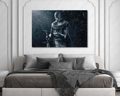 Gorr the God Butcher Canvas Wall Art Dark Marvel Villain Wall Art