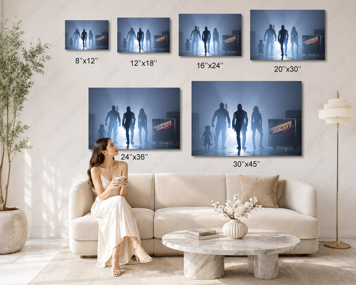 Guardians of the Galaxy Vol. 2 Canvas Poster Marvel Wall Art