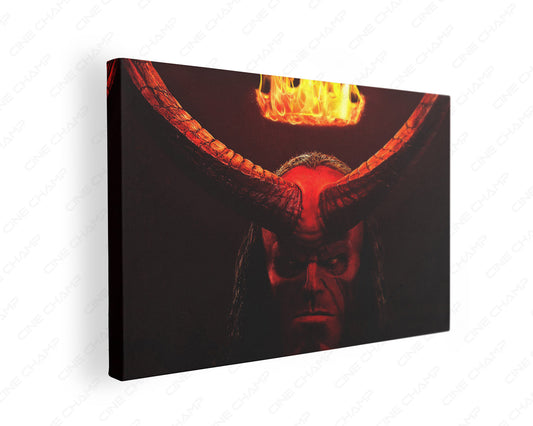Hellboy Canvas Wall Decor Supernatural Canvas Art
