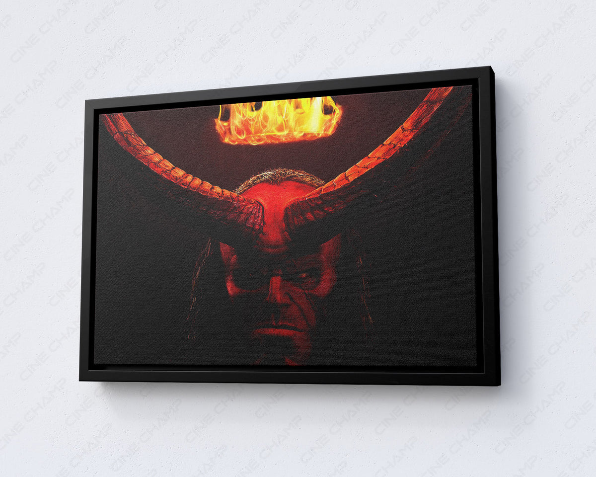 Hellboy Canvas Wall Decor Supernatural Canvas Art