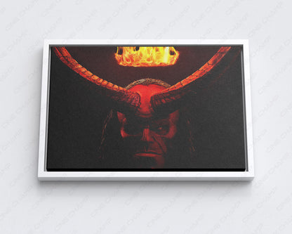 Hellboy Canvas Wall Decor Supernatural Canvas Art