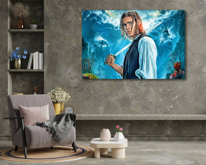 Pirates of the Caribbean Dead Men Tell No Tales Canvas Print
