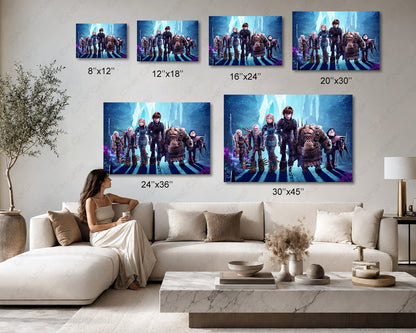 How to Train Your Dragon 3 Canvas Art Hidden World Toothless Wall Decor