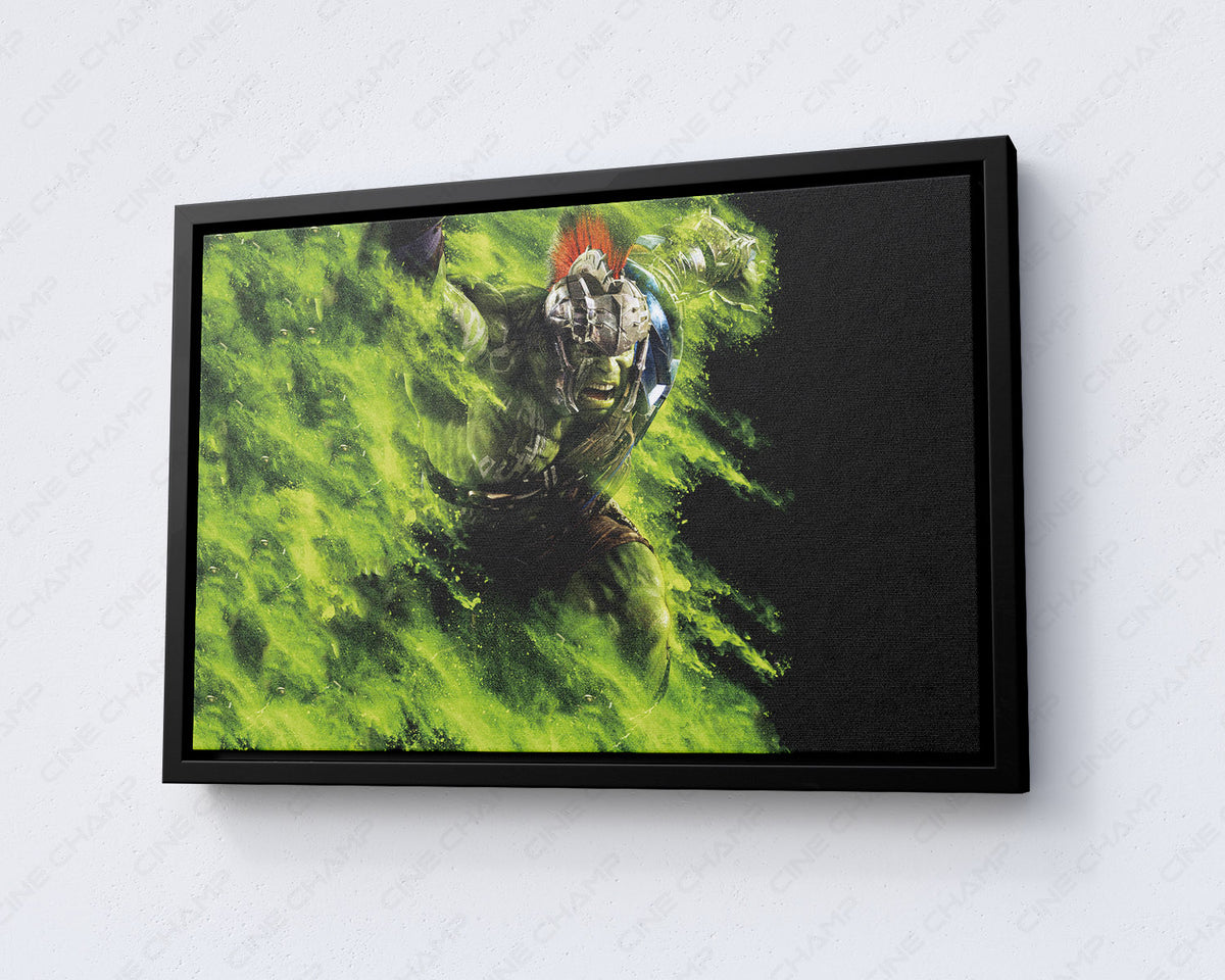 Hulk and Thor Ragnarok Canvas Epic Marvel Superhero Wall Decor