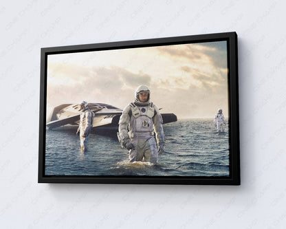 Interstellar Canvas Wall Decor Space Art Print