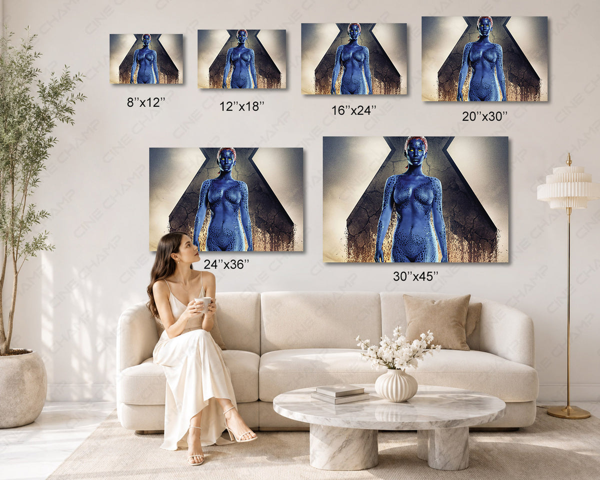 X-Men Days of Future Past Canvas Mutant Superhero Wall Art