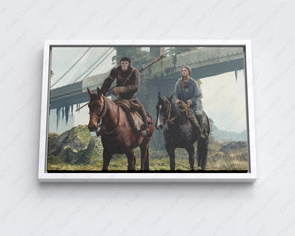 Kingdom Of The Planet Of The Apes Canvas Wall Art Adventure Decor